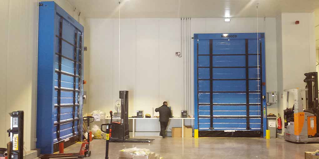 High-speed isothermal doors